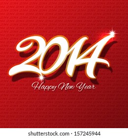 Decorative type background for the New Year