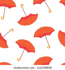Decorative Umbrella Colorful Pattern Illustration