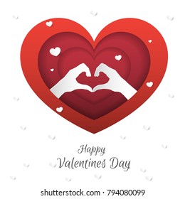 Decorative valentine background, Happy Valentine Day
