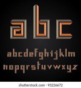 Decorative Vector Alphabet Design