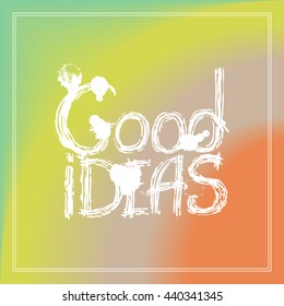 Decorative vector art for design. Label.