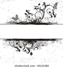 Decorative vector background in style VINTAGE