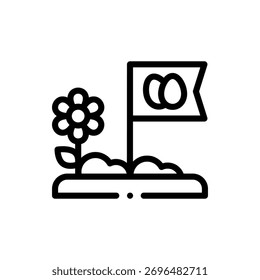 Decorative vector design of patterned egg, ideal for easter, crafts, and art themes