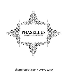 Decorative vector elements. Frames. 