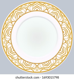  Decorative Vector Elements. Oriental Pattern. Indian, Moroccan, Mystic, Ottoman Motifs. Anti-Stress Therapy Pattern