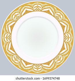  Decorative Vector Elements. Oriental Pattern. Indian, Moroccan, Mystic, Ottoman Motifs. Anti-Stress Therapy Pattern