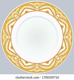  Decorative Vector Elements. Oriental Pattern. Indian, Moroccan, Mystic, Ottoman Motifs. Anti-Stress Therapy Pattern