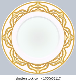  Decorative Vector Elements. Oriental Pattern. Indian, Moroccan, Mystic, Ottoman Motifs. Anti-Stress Therapy Pattern