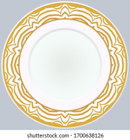  Decorative Vector Elements. Oriental Pattern. Indian, Moroccan, Mystic, Ottoman Motifs. Anti-Stress Therapy Pattern