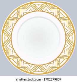  Decorative Vector Elements. Oriental Pattern. Indian, Moroccan, Mystic, Ottoman Motifs. Anti-Stress Therapy Pattern