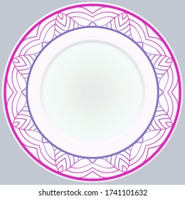  Decorative Vector Elements. Oriental Pattern. Indian, Moroccan, Mystic, Ottoman Motifs. Anti-Stress Therapy Pattern