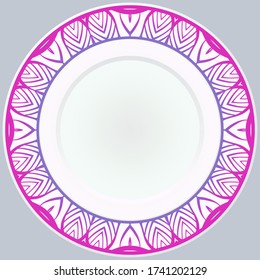  Decorative Vector Elements. Oriental Pattern. Indian, Moroccan, Mystic, Ottoman Motifs. Anti-Stress Therapy Pattern