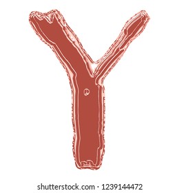 Decorative vector font.