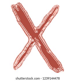 Decorative vector font.