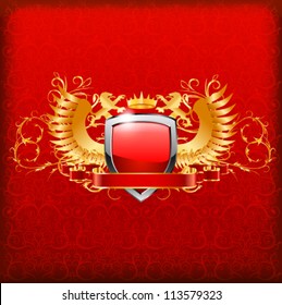 Decorative vector frame.