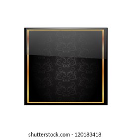 Decorative vector frame