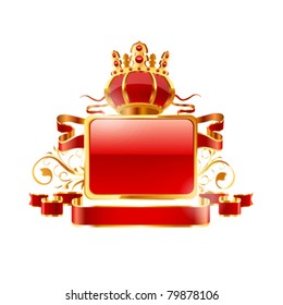 Decorative vector frame.