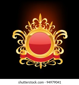 Decorative vector frame.