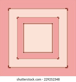 decorative vector frame for photo