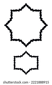 Decorative vector frames. Elegant border.
