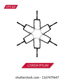 decorative vector icon symbol