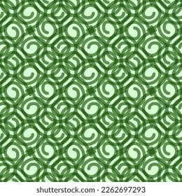 Decorative Vector Line Art Seamless Pattern with pastel Color. A Surface Design for Print and Backgrounds.