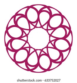 Decorative vector ornament
