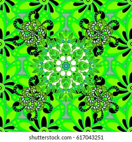 Decorative vector ornate colored mandala icon isolated for card, colored Mandala on a background. For invitation card, scrapbook, banner, postcard, tattoo, yoga, boho, magic, carpet, tile or lace.