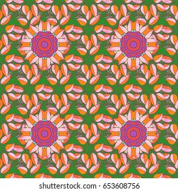 Decorative vector ornate colored mandala icon for card, colored Mandala on a colorful background. For invitation card, scrapbook, banner, postcard, tattoo, yoga, boho, magic, carpet, tile or lace.