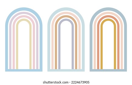 Decorative vector rainbow background. Decorative background pattern for birthday and decoration.