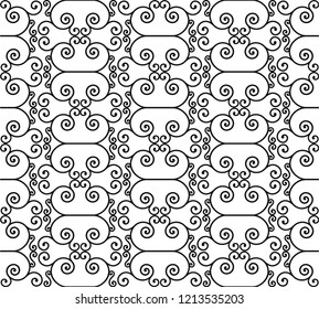 Decorative vector seamless