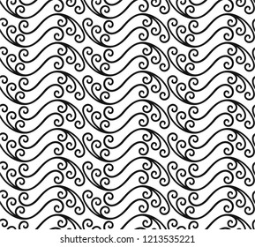 Decorative vector seamless