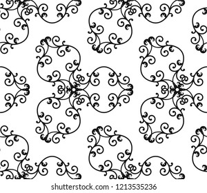 Decorative vector seamless