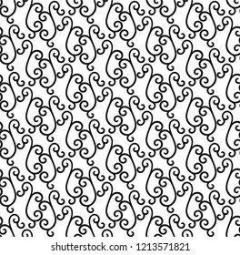 Decorative vector seamless