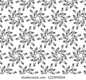 Decorative vector seamless pattern