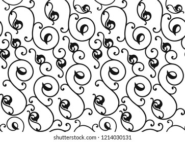Decorative vector seamless pattern