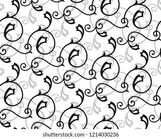 Decorative vector seamless pattern