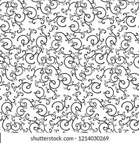 Decorative vector seamless pattern