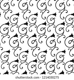 Decorative vector seamless pattern