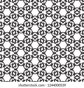 Decorative vector seamless pattern