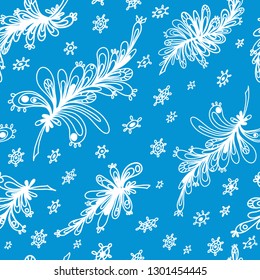 Decorative vector seamless pattern