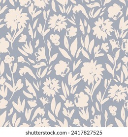 Decorative vector seamless pattern. Repeating background. Tileable wallpaper print.