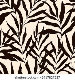 Decorative vector seamless pattern. Repeating background. Tileable wallpaper print.