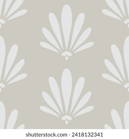 Decorative vector seamless pattern. Repeating background. Tileable wallpaper print.