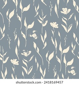 Decorative vector seamless pattern. Repeating background. Tileable wallpaper print.