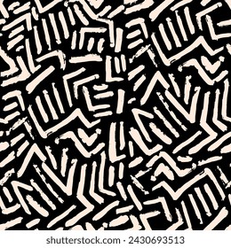 Decorative vector seamless pattern. Repeating background. Tileable wallpaper print.