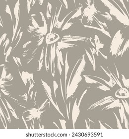 Decorative vector seamless pattern. Repeating background. Tileable wallpaper print.