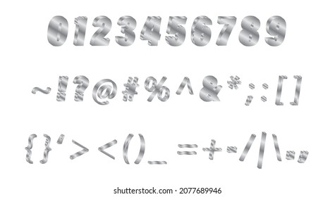 Decorative vector volumetric vintage retro typeface, font, headset. Vector illustration