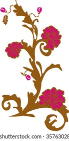  Decorative vegetative ornament