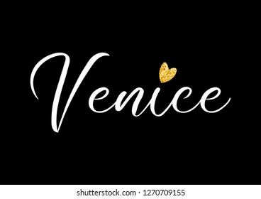 Decorative Venice Text